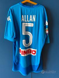 2x maglia Napoli indossata Allan