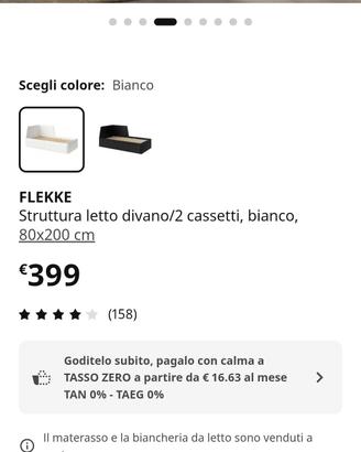 Letto ikea FLEKKE