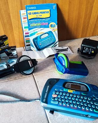 Etichettatrici Vintage Casio elettronica 