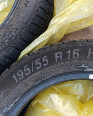 2 Pneumatici invernali 195/55 R16 H