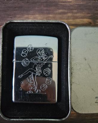 Zippo originale 1996 con scatola in latta