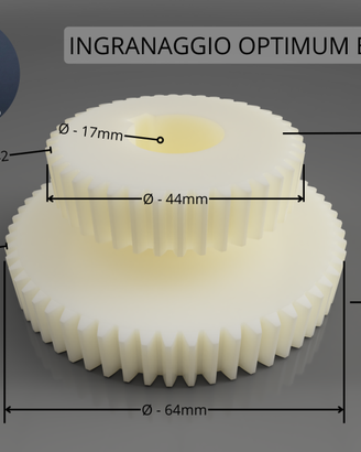 Ingranaggio Optimum BF-20 BF-25 NylonPA6 Stampato