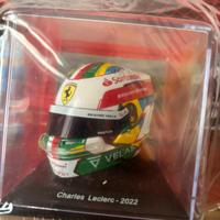 Casco Spark Ferrari F1 Leclerc Brasile 2022 Nuovo