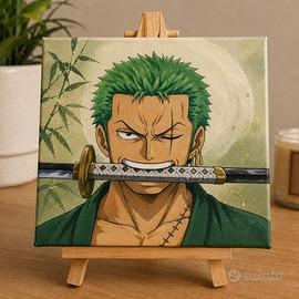 Zoro One Piece quadretto