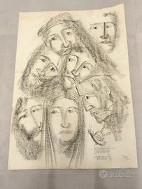 Disegno "studio di volti"