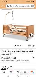 Letto  anziani oppure disabili 