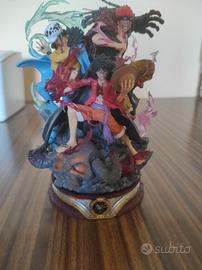 Action Figure One Piece - Luffy, Law e Kid