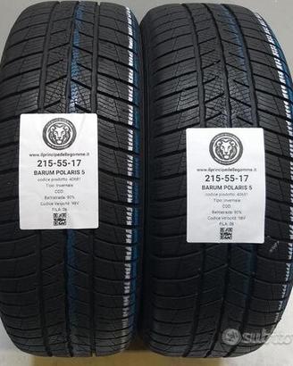 2 gomme 215 55 17 barum a40681