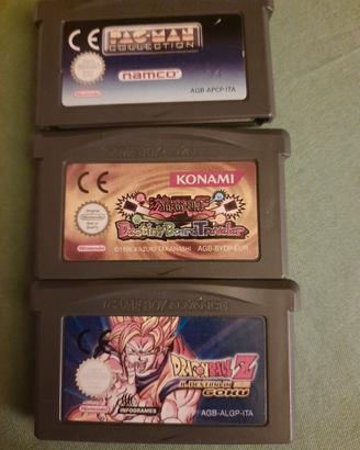 Lotto 3 Giochi Game Boy Advance (GBA)