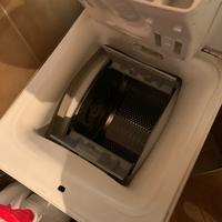 Lavatrice con lavatoio