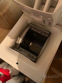 Lavatrice con lavatoio