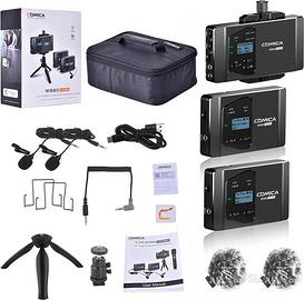 Sistema Microfonico Wireless Comica CVM-WS60 COMBO