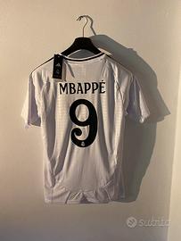 Maglietta Real Madrid Home 2024-2025 Mbappe 9