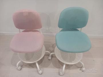 Sedie da scrivania per Bambino e Bambina