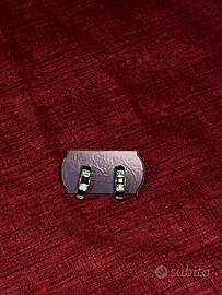 orecchini con strass di vetro