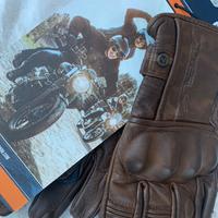 Guanti pelle moto Cafe Racer