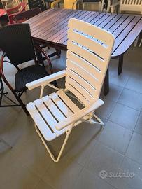 SEDIA SDRAIO PER GIARDINO NUOVI