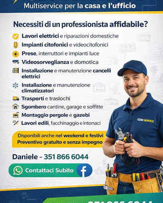Lavori Elettrici, Trasporti e Traslochi