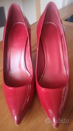 Décolleté Gucci vernice rossa