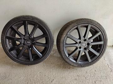 N°4 Cerchi in Lega R18 Autec Nero Opaco