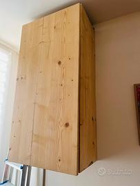 MOBILE COPRI  CALDAIA IN LEGNO