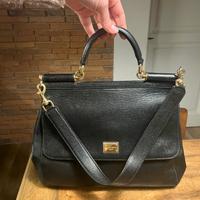 Borsa Dolce&Gabbana nera modello Sicily maxi