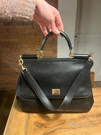Borsa Dolce&Gabbana nera modello Sicily maxi