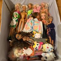 Barbie e pupazzi vari