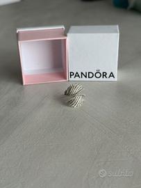 Anello Pandora Piume Scintillanti originale