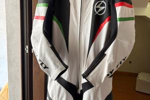 Tuta moto in pelle