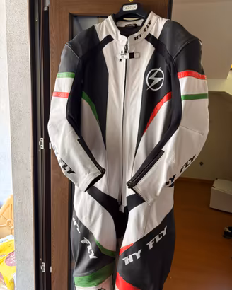 Tuta moto in pelle