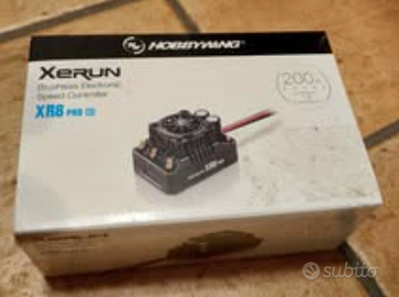 Regolatore ESC HOBBYWING XERUN XR8 PRO G3 200A per