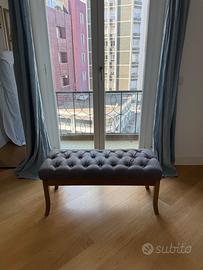 Pouf imbottito / poggiapiedi / panca