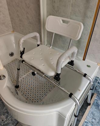 Sedia per Vasca da Bagno per Anziani Girevole