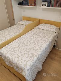 LETTO SINGOLO CONITORE + MATERASSO