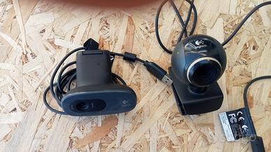Lotto 2 Webcam Logitech PC USB (HD 720p + Modello