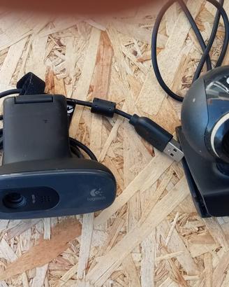Lotto 2 Webcam Logitech PC USB (HD 720p + Modello