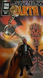fumetto star wars darth maul + portachiavi maul