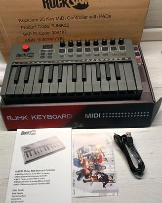 Tastiera midi Rockjam