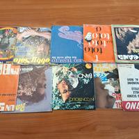 lotto 10 dischi 45 giri in vinile vintage 