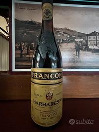 Barbaresco Francone 1978 RISERVA SPECIALE