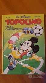 Topolino libretto Disney n.1761 del 27 Agosto 1989