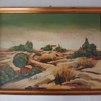 Dipinto olio su tavola F. Bartoli 73 ( Puglia )