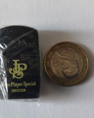 Mini accendino benzina vintage nero