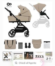 Passeggino kinderkraft yoxi 2in1