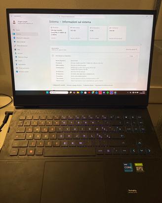 Portatile HP Omen 16b0013nl