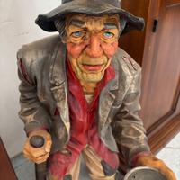 Statua in ceramica firmata C. Asilo (1995) – stile