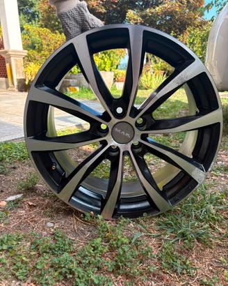 4 Cerchi in lega MAK 17” Black Mirror