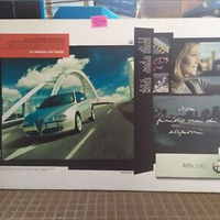 VINTAGE-Tabellone Pubblicitario Alfa 147in viaggio
