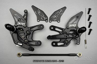 Pedane arretrate KAWASAKI ZX10R 2011 - 2015